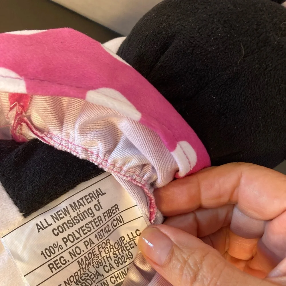 Minnie Mouse Disney Mickey Junior Minnie Mouse Plush 15” very good condition - Picture 3 of 7